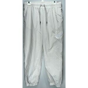 Nike cream swishy jogger pants size medium
